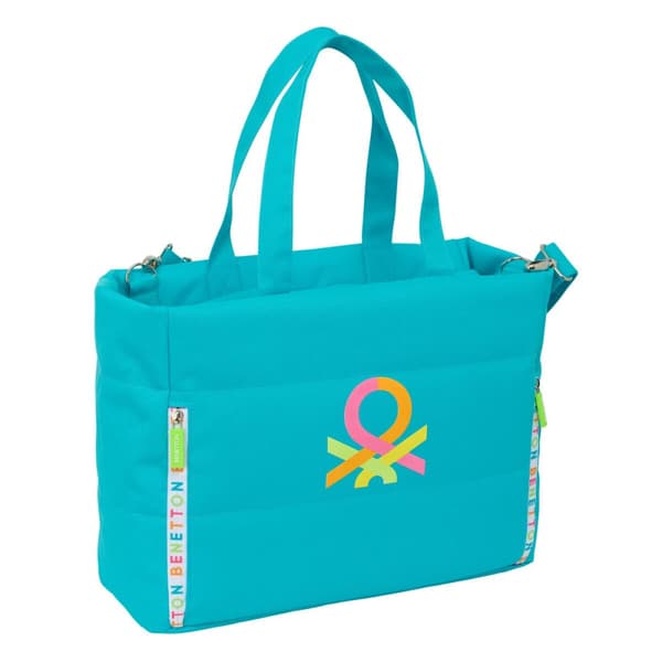 Kannettavan salkku Benetton Summer Sininen 40 x 31 x 17 cm