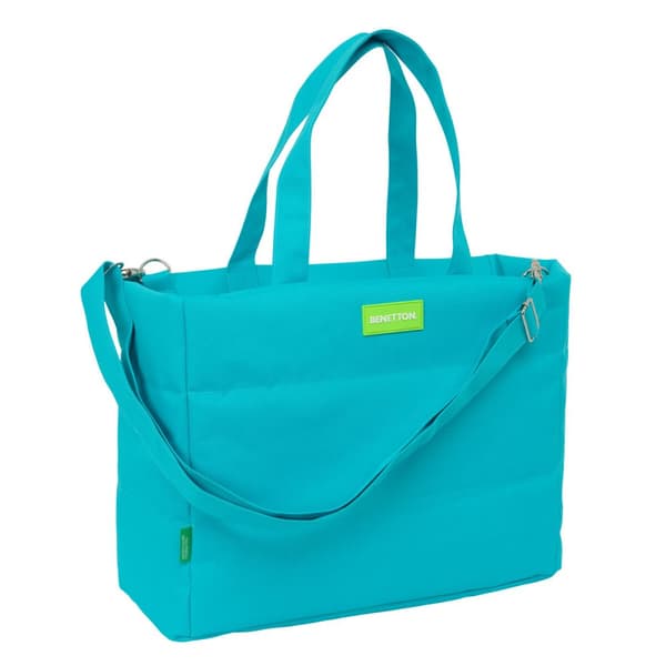 Kannettavan salkku Benetton Summer Sininen 40 x 31 x 17 cm