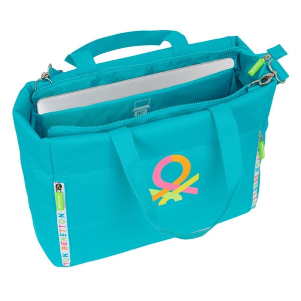 Laptop Case Benetton Summer Blå 40 x 31 x 17 cm