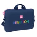 Miniatyrbild 1 av 3: Laptopväska Benetton Damero Marinblå 40 x 27 x 4 cm