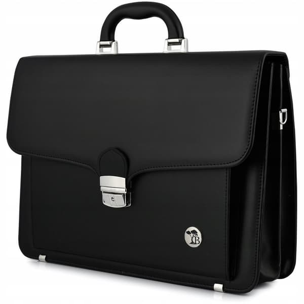Herrportfölj Beltimore elegant solid portfölj