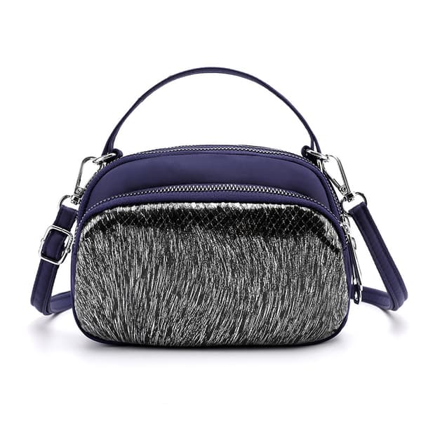 INF Stilig Crossbody-veske med paljetter til dame