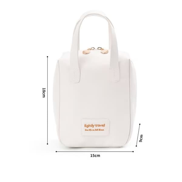 INF Skjellformet sminkepung - Stilig og romslig makeup-organizer