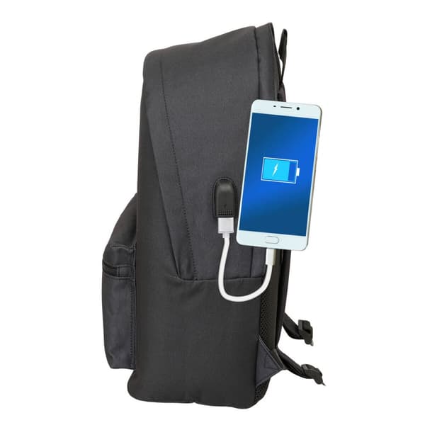 Kannettavan reppu Harper & Neyer +usb harper & neyer Musta 31 x 44 x 18 cm