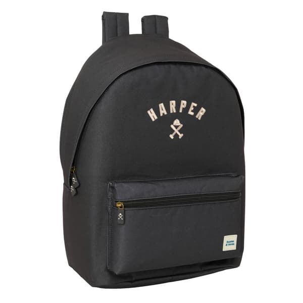 Kannettavan reppu Harper & Neyer +usb harper & neyer Musta 31 x 44 x 18 cm