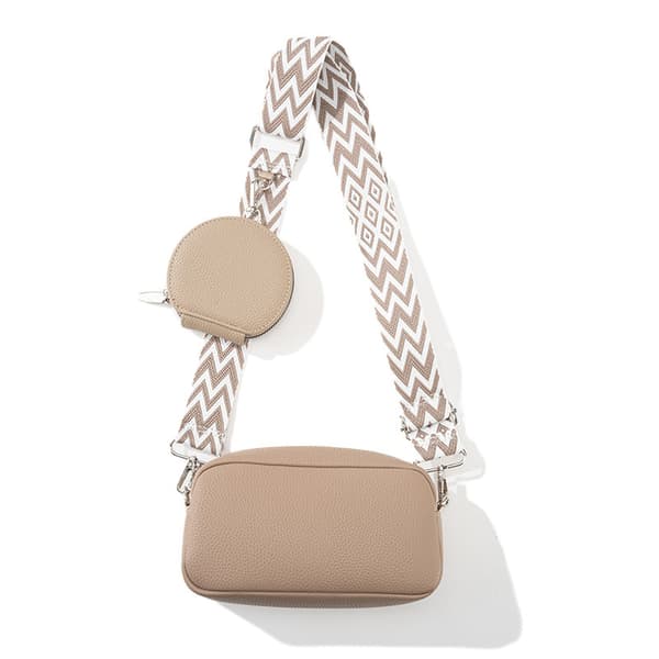INF Stilfuld PU Læder Skulder Crossbody Taske til Kvinder Kaki