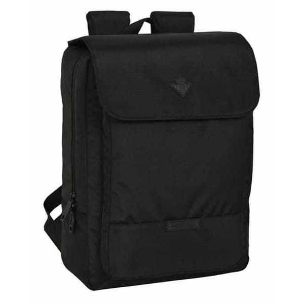 Laptop rygsæk Real Betis Balompié Sort 29 x 39 x 12 cm