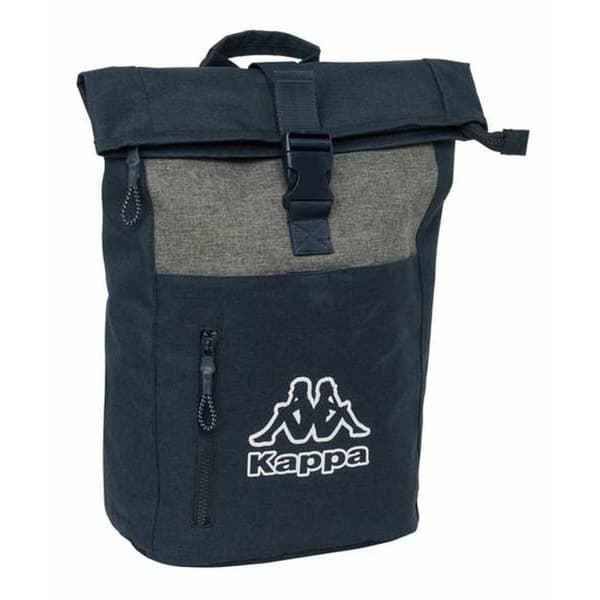 Laptopryggsäck Kappa Grå Marinblå 28 x 42 x 13 cm