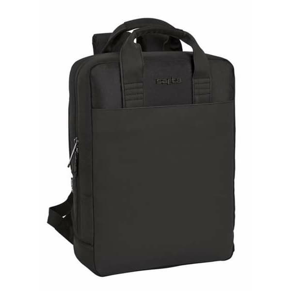 Laptop Ryggsekk Safta Business Svart 29 x 39 x 11 cm