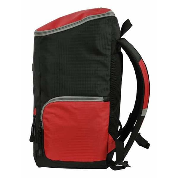 Laptopryggsäck Safta Basic Svart Röd 28 x 50 x 22 cm