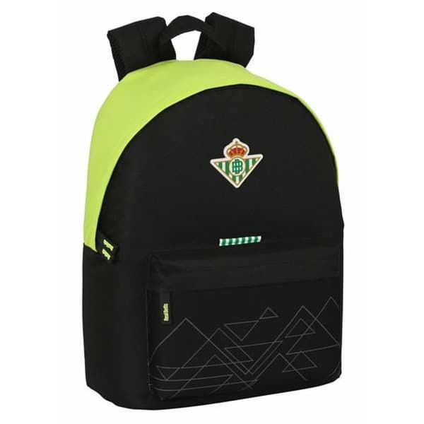 Laptop rygsæk Real Betis Balompié Sort 31 x 41 x 16 cm