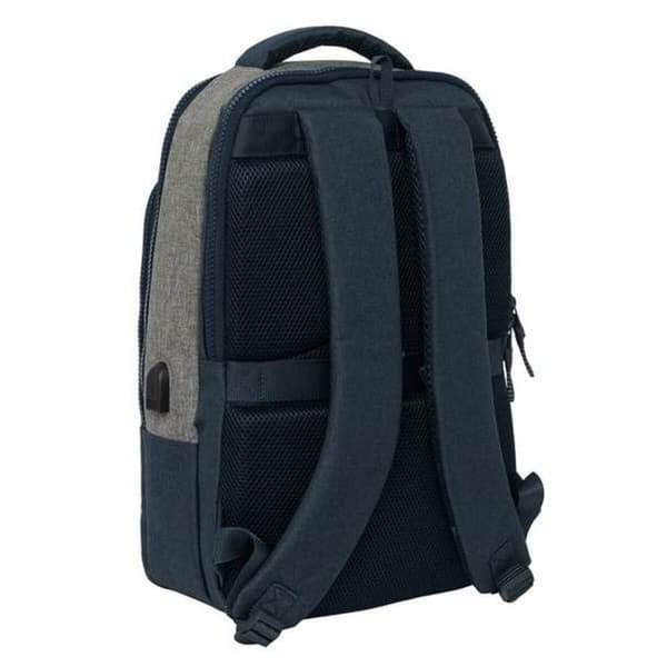 Laptop rygsæk Kappa Grå 29 x 44 x 15 cm