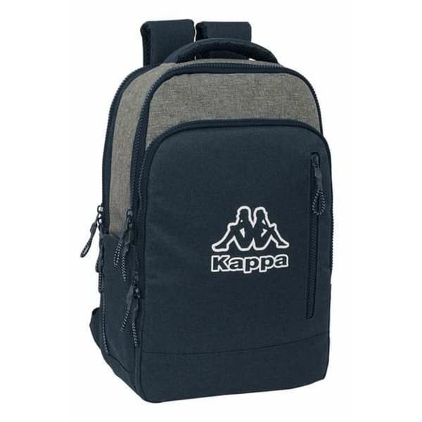 Laptop rygsæk Kappa Grå 29 x 44 x 15 cm