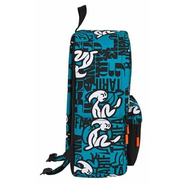 Laptop rygsæk El Niño Ocean Blå Sort 31 x 40 x 16 cm