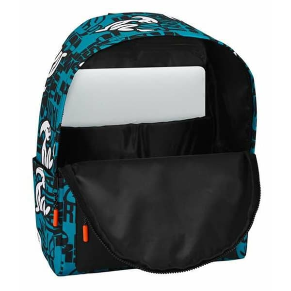 Laptop rygsæk El Niño Ocean Blå Sort 31 x 40 x 16 cm