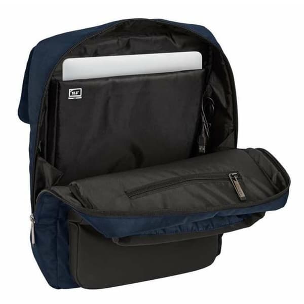 Laptop rygsæk Safta Business Mørkeblå 29 x 39 x 12 cm