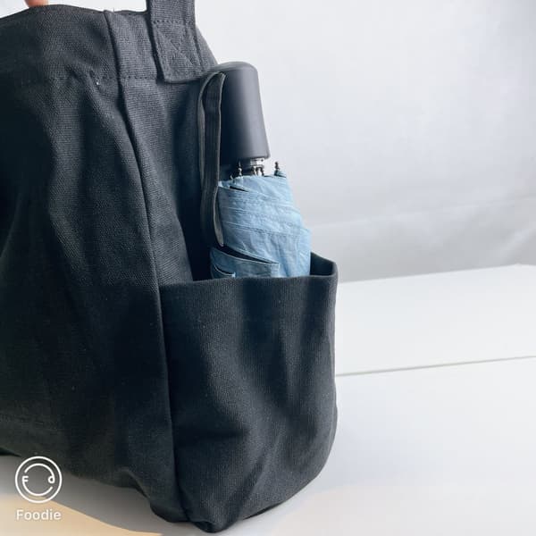 INF Vintage Canvas Tote Bag - Suurikokoinen olkalaukku
