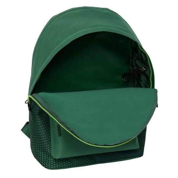 Laptopryggsäck Real Betis Balompié Grön 31 x 44 x 18 cm