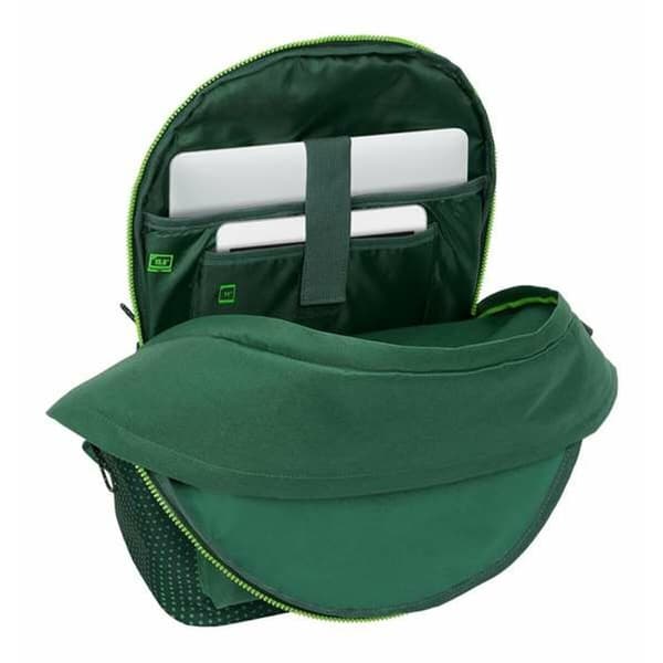 Laptop rygsæk Real Betis Balompié Grøn 31 x 44 x 18 cm