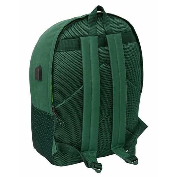 Laptop rygsæk Real Betis Balompié Grøn 31 x 44 x 18 cm
