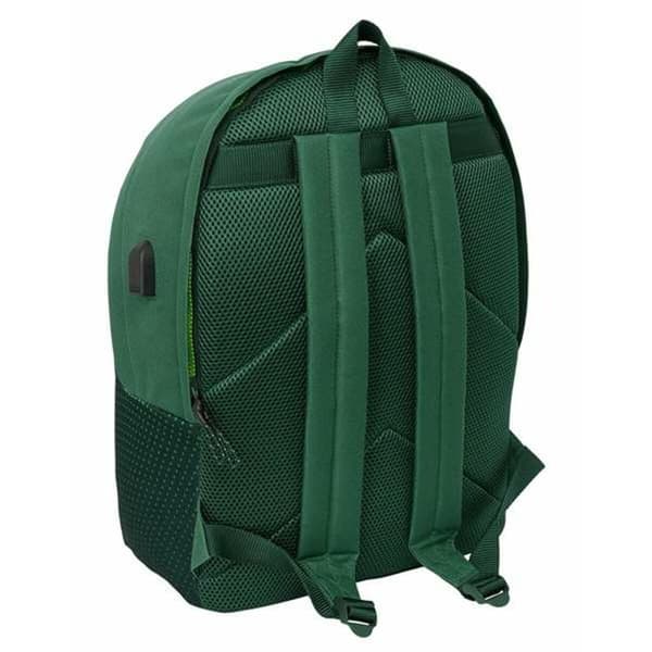 Laptop rygsæk Real Betis Balompié Grøn 31 x 44 x 18 cm