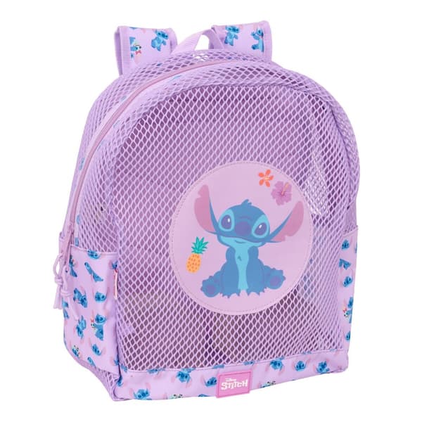 Rantalaukku Lilo & Stitch Liila 30,5 x 24 x 18 cm Lasten