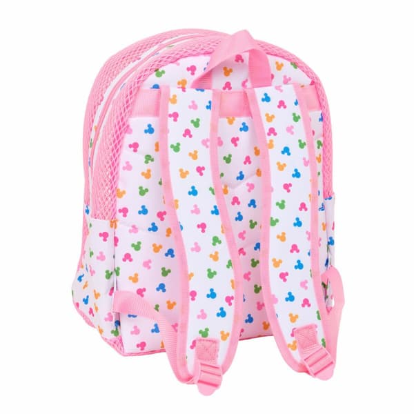Kannettavan salkku Minnie Mouse Monivärinen Pinkki 30,5 x 24 x 18 cm