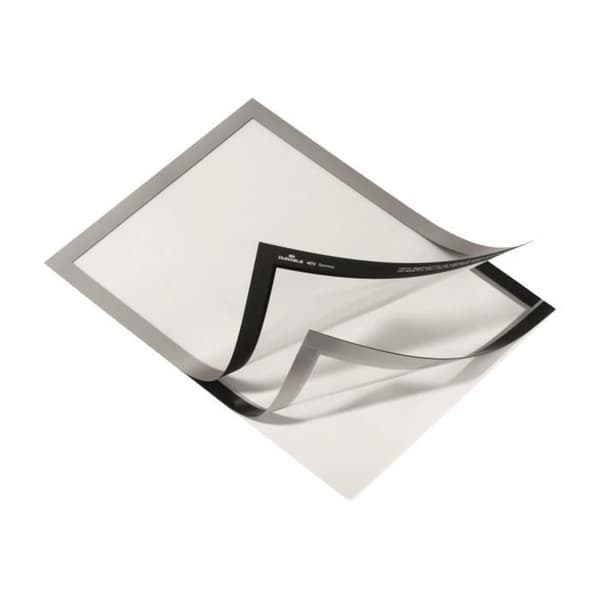 DURABLE DURAFRAME - Dokumenthållare - ytmontering - för A4 - dubbelsidig - silver (pack om 10)