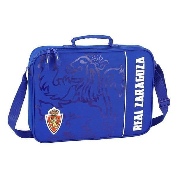 Dokumentväska - Real Zaragoza - Blå - 6 L - Justerbar rem - Överhandtag