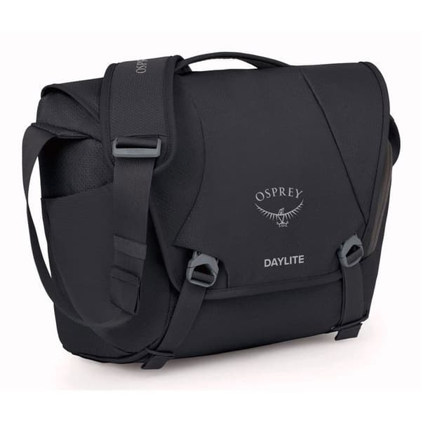 Kontorsväska - Osprey - Daylite Messenger - Svart - Vattentålig - 40x31x12 cm