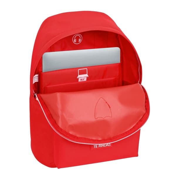 Laptopryggsäck Sevilla Fútbol Club Röd 31 x 41 x 16 cm