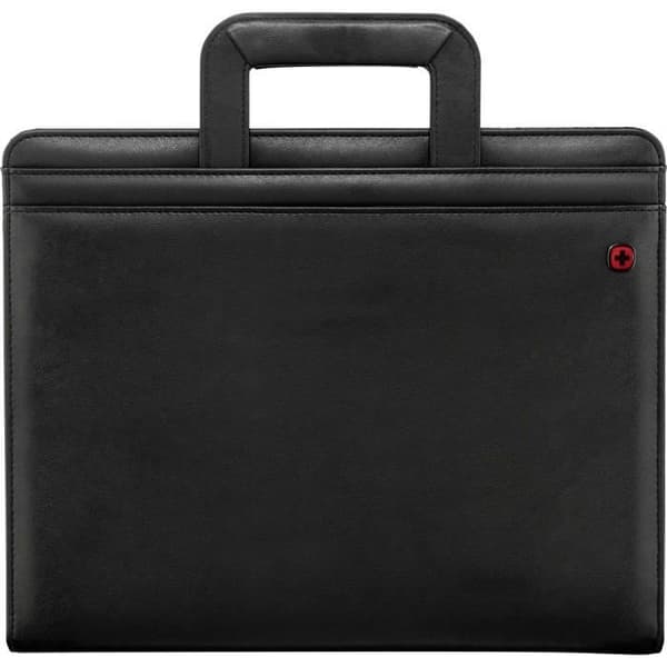 Portfölj - WENGER - Venture - Mått 25,4 cm - Färg Svart - Dragkedja