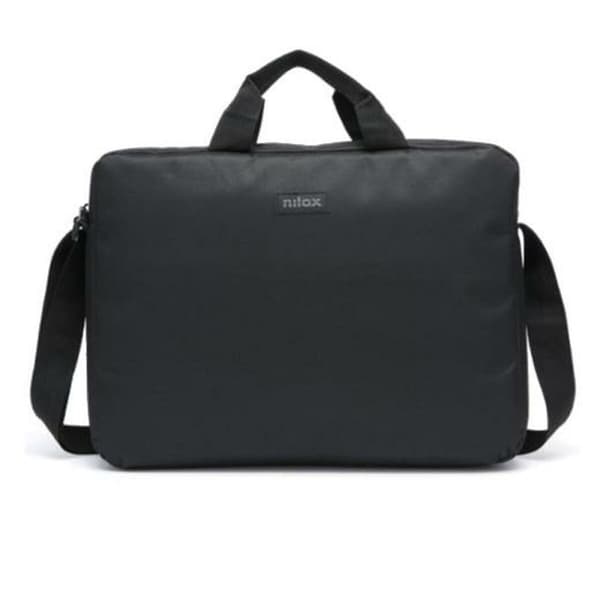 Etui for Bærbar Datamaskin Nilox Basic Svart 15,6''