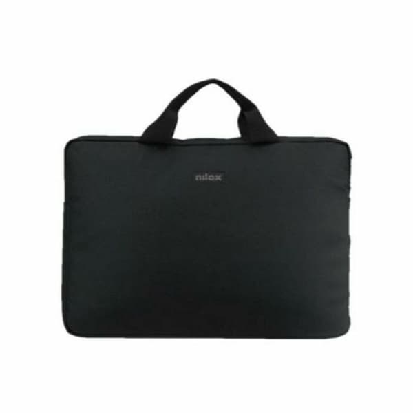 Etui for Bærbar Datamaskin Nilox Basic Svart 15,6''