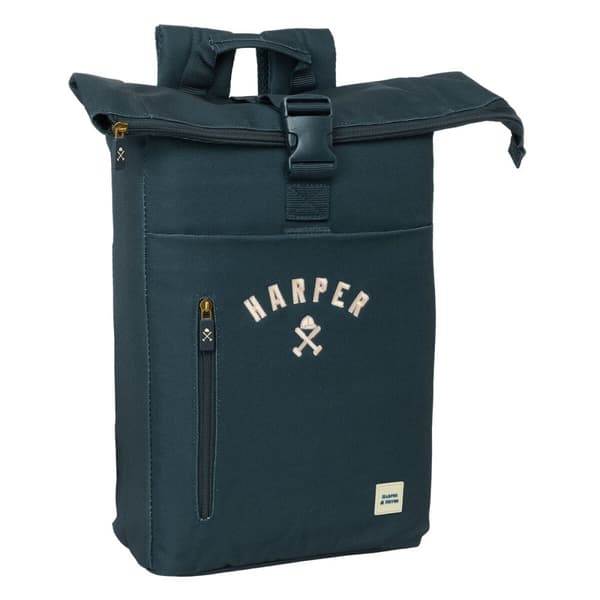 Laptopryggsäck Harper & Neyer Marinblå 28 x 42 x 13 cm