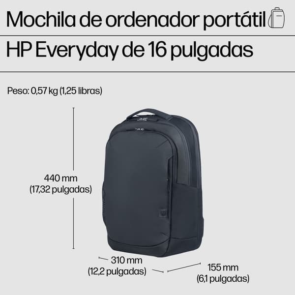 Laptopryggsäck HP A08JXAA#000 Grå