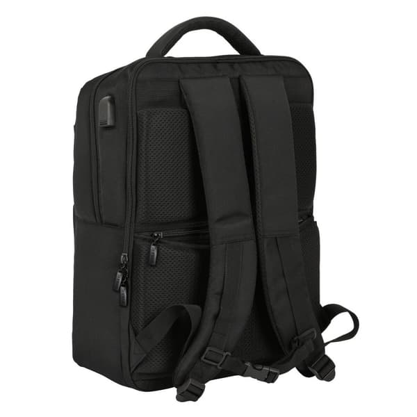 Laptopryggsäck Sevilla Fútbol Club Premium 15,6'' Svart (31 x 44 x 13 cm)