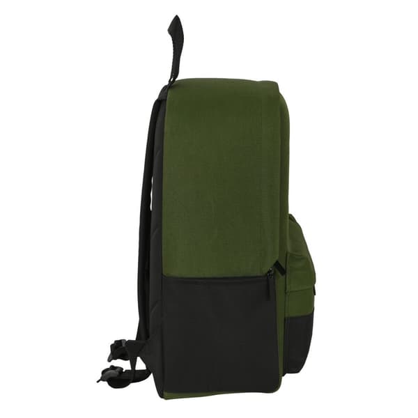 Laptopryggsäck Safta Dark Forest Svart Grön 31 x 40 x 16 cm
