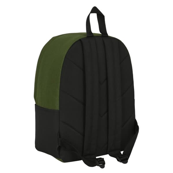 Laptopryggsäck Safta Dark Forest Svart Grön 31 x 40 x 16 cm