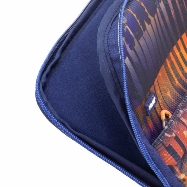 Laptopfodral Milan Fizz Marinblå Orange 13" 34,5 x 26 x 2,5 cm