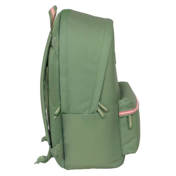 Laptopryggsäck El Ganso +usb el ganso basics Grön 31 x 44 x 18 cm