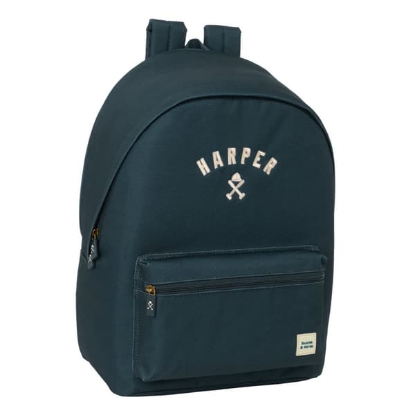 Laptopryggsäck Harper & Neyer Marinblå 31 x 44 x 18 cm