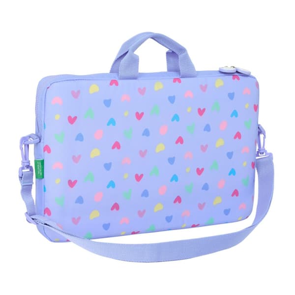 Laptopväska Benetton Lila Lila 40 x 27 x 4 cm