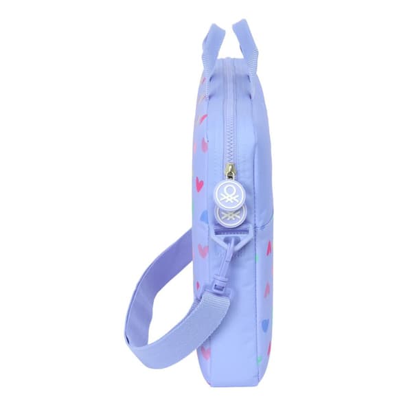 Laptopväska Benetton Lila Lila 40 x 27 x 4 cm