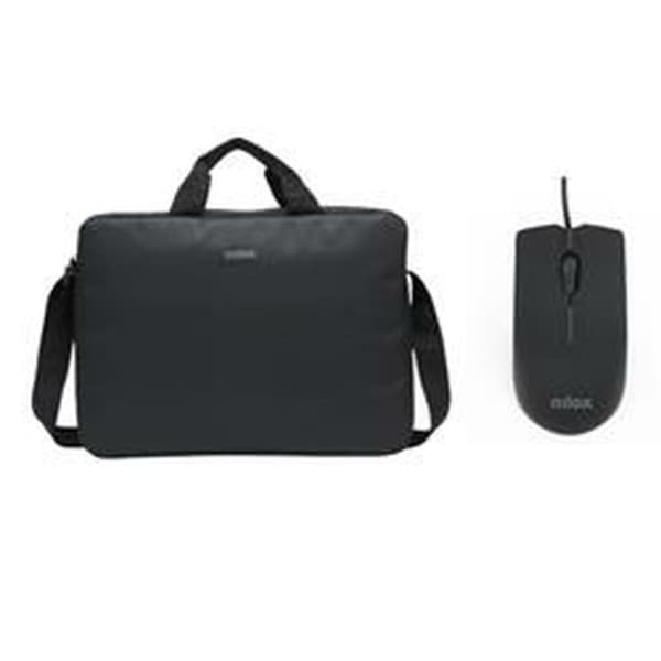 Laptop rygsæk Nilox NXBM001 Sort