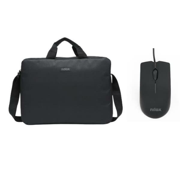 Laptop rygsæk Nilox NXBM001 Sort