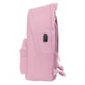 Miniatyrbillede 2 af 5: Laptop rygsæk Munich Basic Pink 31 x 44 x 18 cm