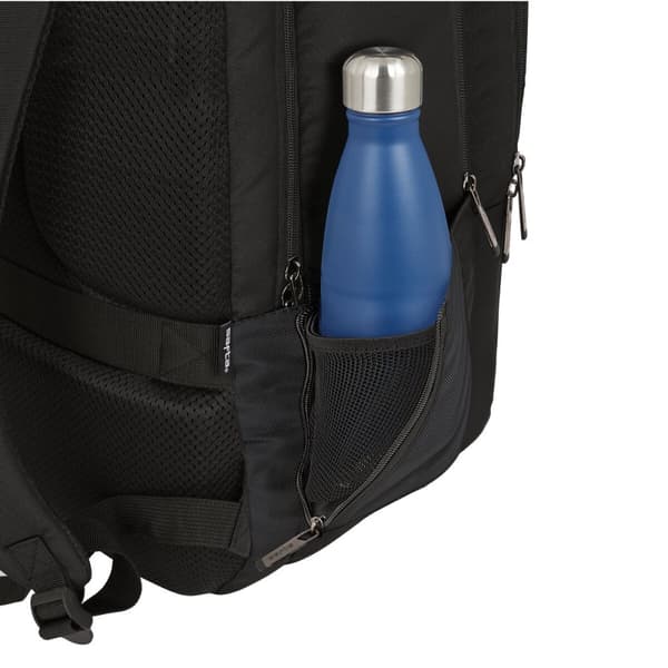 Rygsæk til bærbar computer og tablet med USB output Safta Business Sort (31 x 45 x 23 cm)