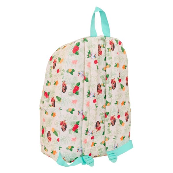 Kannettavan reppu Vaiana Sininen Beige 31 x 43 x 13 cm