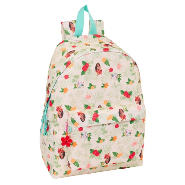 Kannettavan reppu Vaiana Sininen Beige 31 x 43 x 13 cm